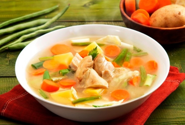 Sup ayam. (arwini.com)