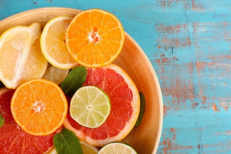 Vitamin C dalam buah jeruk. (shutterstock)