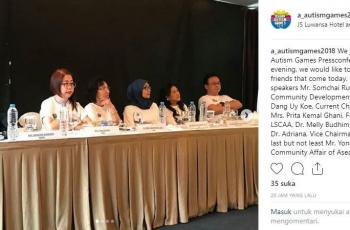 Keren! Para Penyadang Autisme Siap Bertanding di AAG 2018
