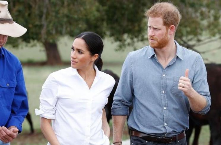 Meghan Markle dan Pangeran Harry melakukan kunjungan ke Australia. (popsugar)