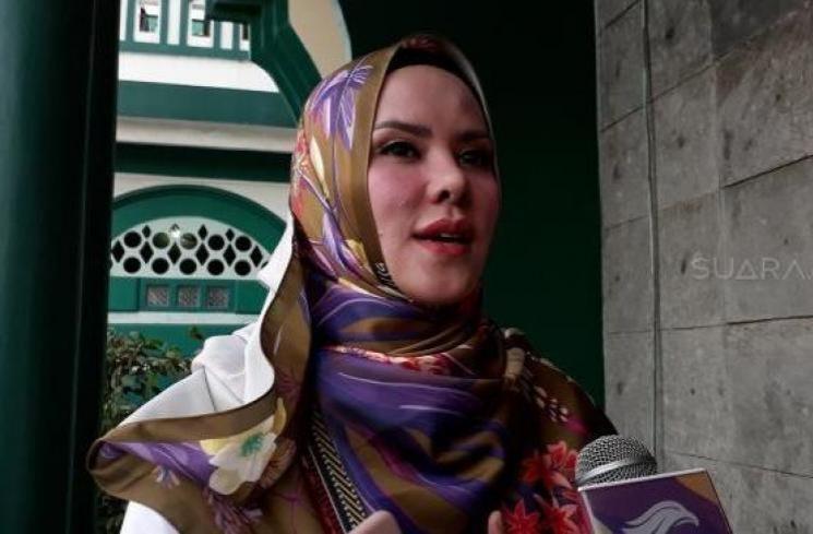 Angel Lelga. (Suara.com/Wahyu Tri Laksono)