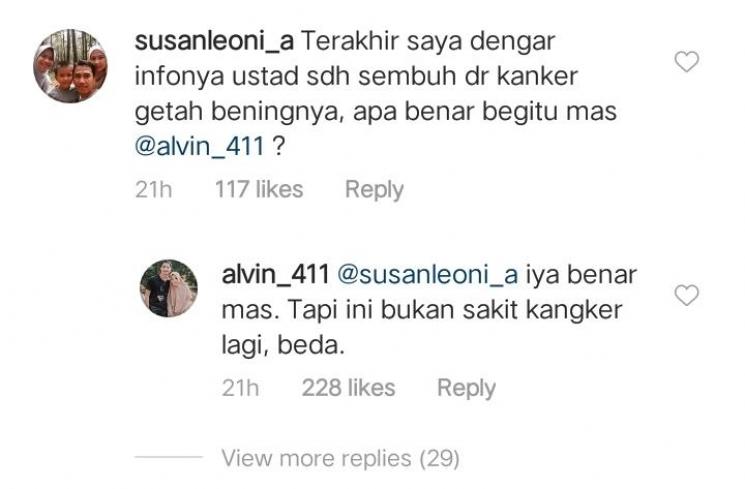 Penjelasan Alvin. (Instagram/alvin_411)