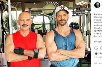 Sempat Jalani Operasi karena Kanker, Begini Kondisi Ayah Hrithik Roshan