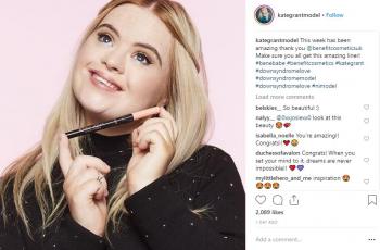 Down Syndrome Tak Menghalanginya Jadi Model dan Brand Ambasador Kosmetik