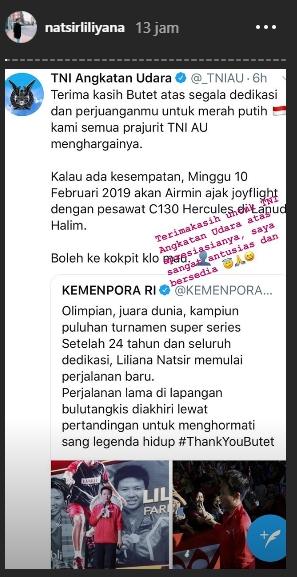 Liliyana Natsir Nyatakan Dirinya Resmi Pensiun. (Instagram/natsirliliyana)