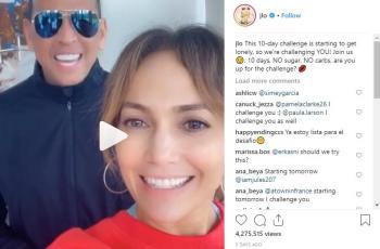 Tantangan 10 Day Challenge JLo, No Sugar, No Carbs, Tertarik Coba?
