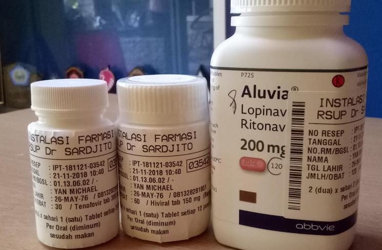 Obat antiretroviral (ARV) untuk HIV - (Himedik/Eleonora PEW)