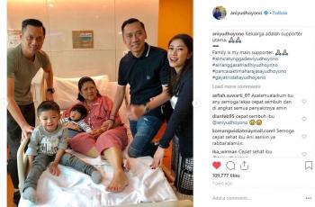 Annisa Pohan Kabarkan Kondisi Terkini Ani Yudhoyono