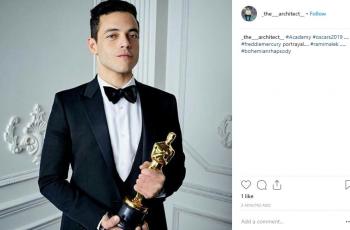 Raih Oscar, Bintang Bohemian Rhapsody Terjatuh dan Alami Cedera