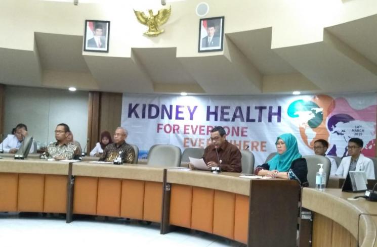 Pembukaan World Kidney Day di Ruang Bulat Gedung Administrasi RSUP Dr. Sardjito, Kamis (28/2/2019)(HiMedik/Yuliana Sere)