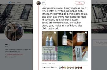 Waspada! Bisa Sebabkan Kematian, Obat Bius Dijual Bebas di Instagram