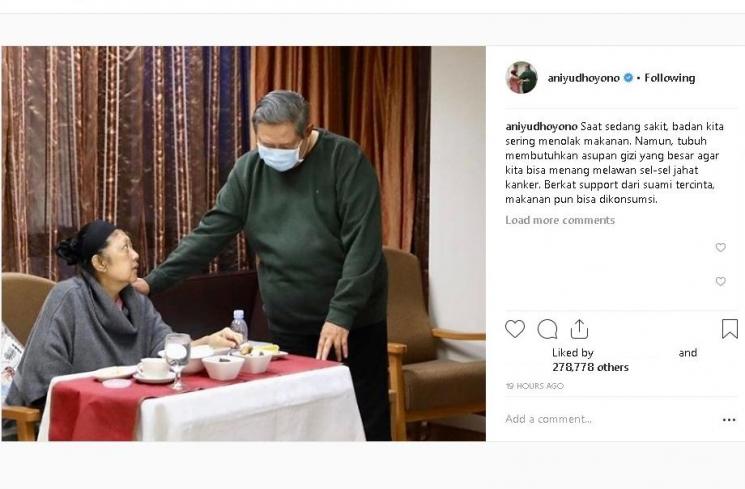 SBY dan Ani Yudhoyono - (Instagram/@aniyudhoyono)