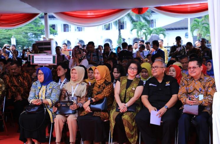 Pembukaan Pameran Harkonas, Selasa (19/3/2019). (Siaran Pers/Badan Perlindungan Konsumen Nasional)
