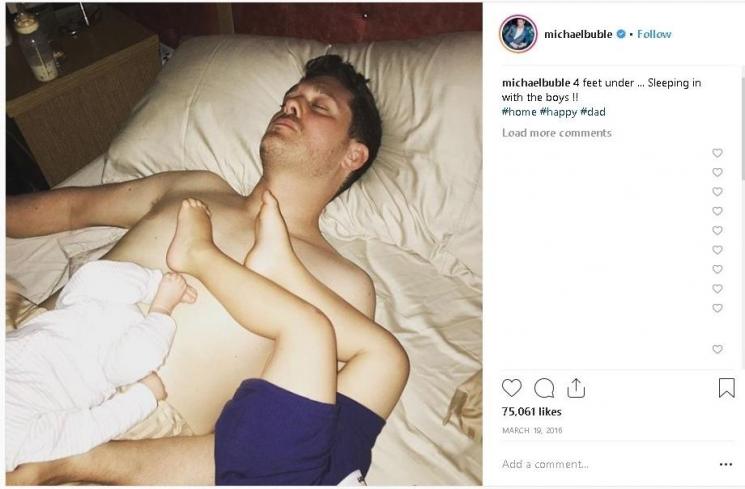 Michael Buble dan anak-anaknya - (Instagram/@michaelbuble)