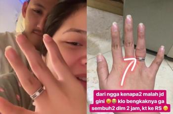 Bengkak di Masa Kehamilan, Tasya Kamila Akhirnya Potong Cincin