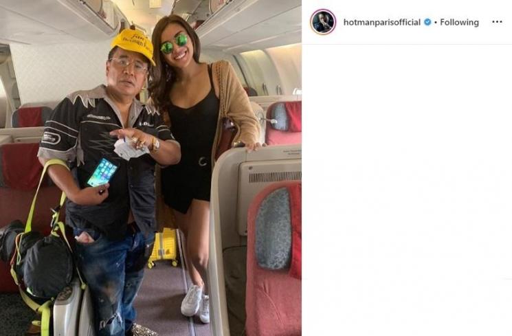 Millendaru membuat pengakuan mengejutkan tentang jenis kelaminnya kepada Hotman Paris (Instagram/@hotmanparisofficial)