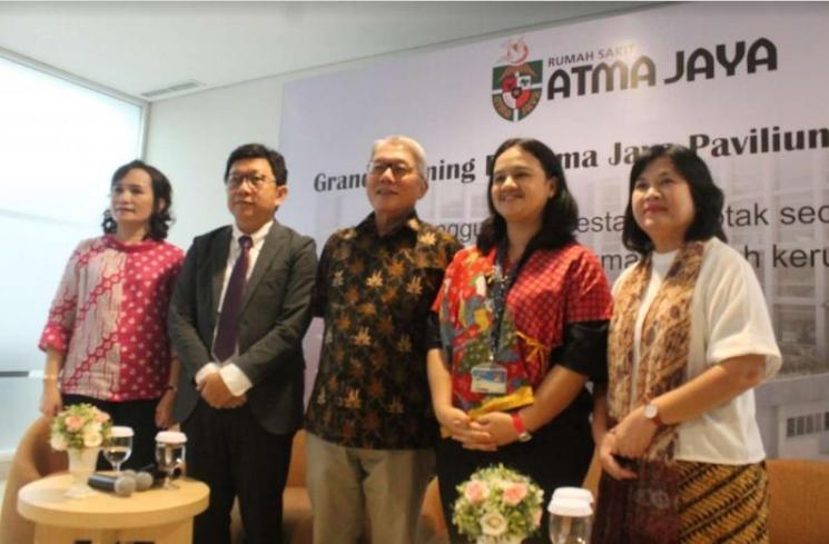 Rumah Sakit Atma Jaya telah meluncurkan Paviliun Bonaventura di Pluit, Jakarta Utara, Selasa (9/7/2019). (Istimewa)