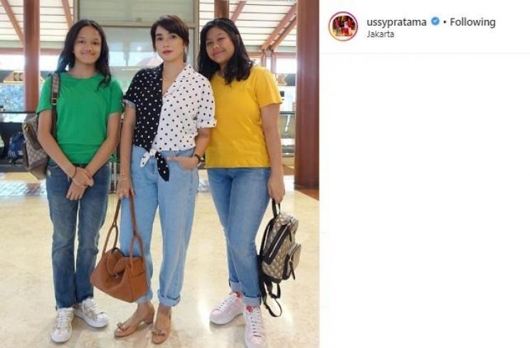 Ussy Sulistiawaty larang anaknya operasi plastik (Instagram/ussysulistiawaty)