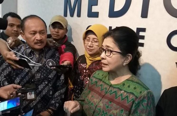 Menteri Kesehatan RI Nila Moeloek (HiMedik/Shevinna Putti)