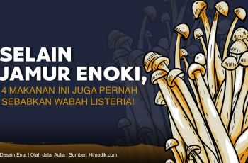 Tak Cuma Jamur Enoki, Ini 4 Makanan yang Pernah Sebabkan Wabah Listeria!
